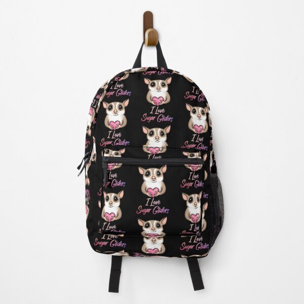 Item preview, I Love Sugar Gliders, Adorable Sugar Glider Holding a Heart designed and sold by Mochi-Merch.