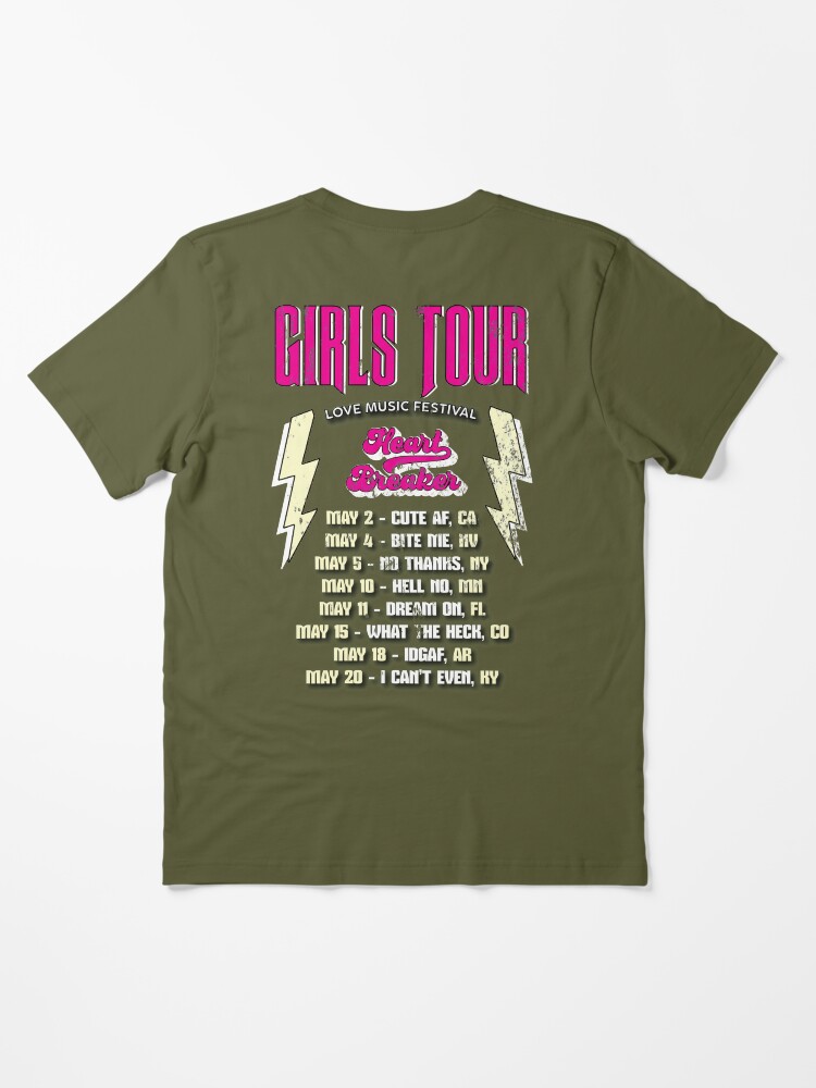 Girls tour best sale t shirt