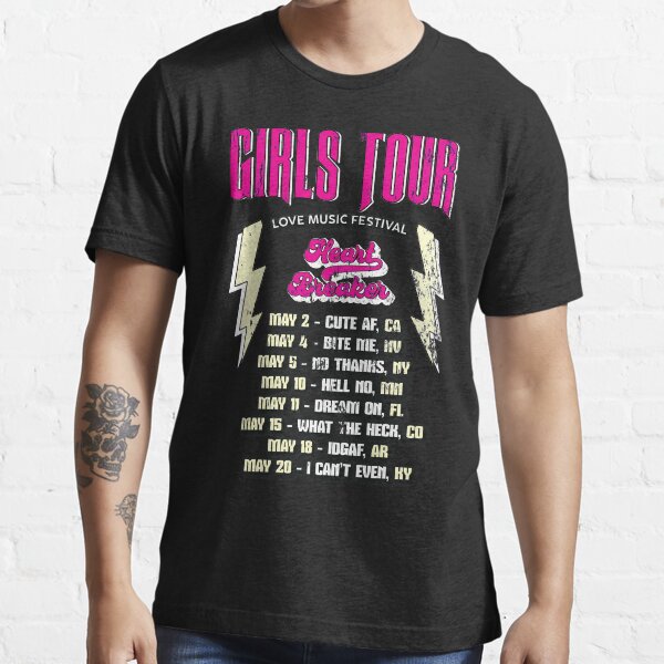 Girls store tour shirt