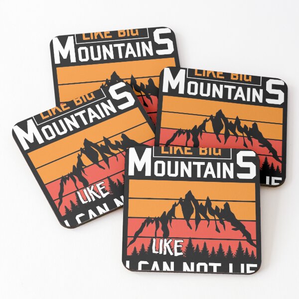 Item preview, Like Big Mountains Like I Can Not Lie designed and sold by Wahbastore.