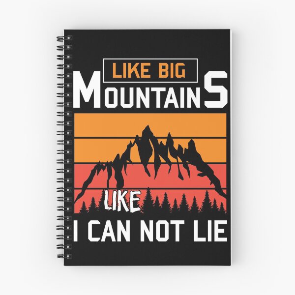 Item preview, Like Big Mountains Like I Can Not Lie designed and sold by Wahbastore.
