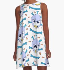 Blue Bones A-Line Dress