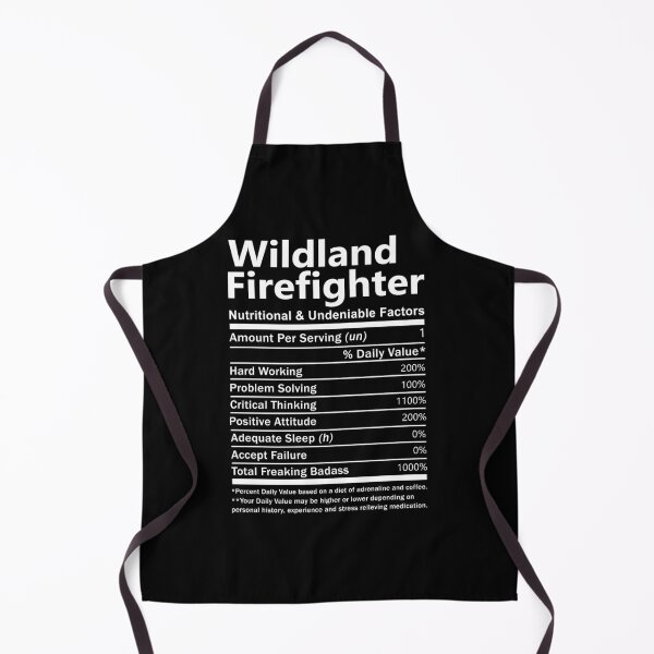 Item preview, Wildland Firefighter T Shirt - Nutritional And Undeniable Factors Gift Item Tee designed and sold by hinettiker.