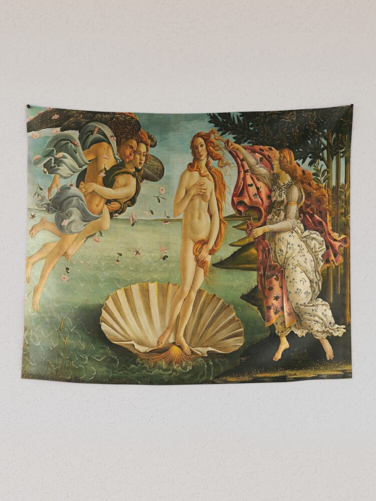 Sandro Botticelli The Birth of Venus 01. Tapestry