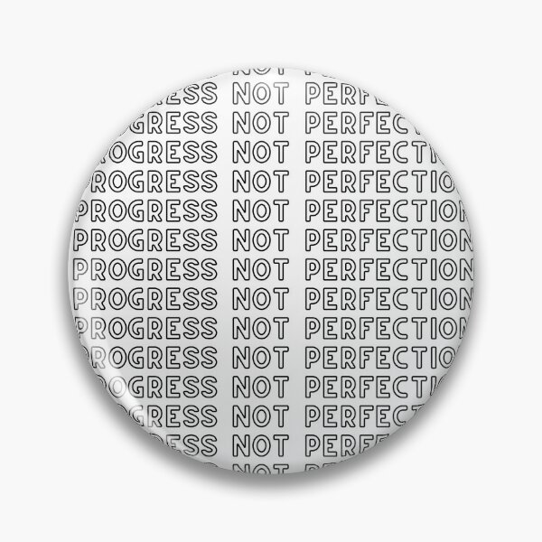 Item preview, Progress Not Perfection Inspirational Gift designed and sold by alignedboss.