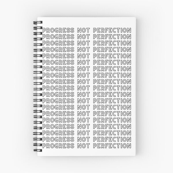 Item preview, Progress Not Perfection Inspirational Gift designed and sold by alignedboss.