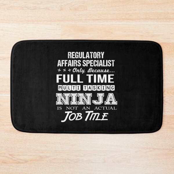 Item preview, Regulatory Affairs Specialist T Shirt - Multitasking Ninja Job Gift Item Tee designed and sold by learkemili.