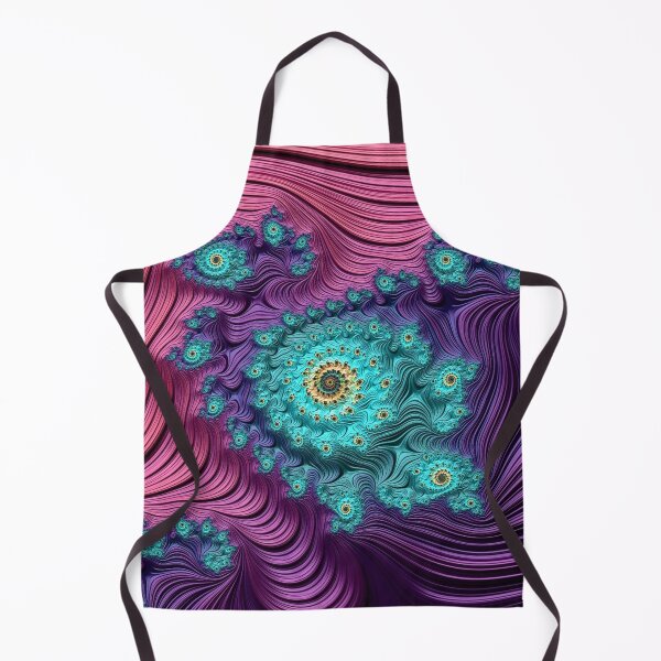 Item preview, Abstract Purple, Pink & Teal Swirly Fractal designed and sold by SXW Designs.