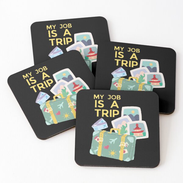 Item preview, My Job Is A Trip designed and sold by Joy Poddar.