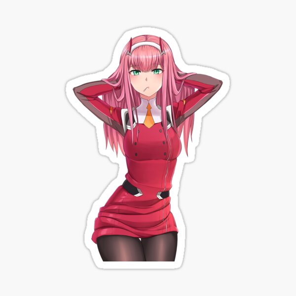 Adesivo Peeker Sticker Waifus Anime - Zero Two, Akame, Ram, Asuka, Rei,  Raphtalia - Escorrega o Preço