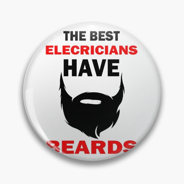 Item preview, The Best Electricians Have Beards Gift designed and sold by alfa-rouk.