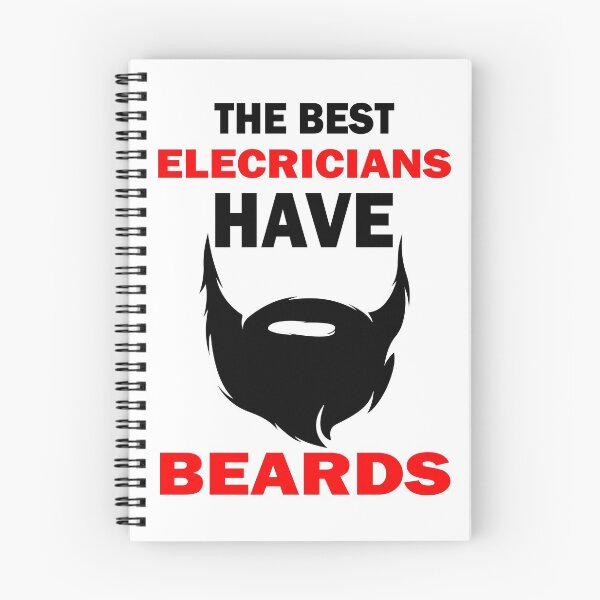 Item preview, The Best Electricians Have Beards Gift designed and sold by alfa-rouk.