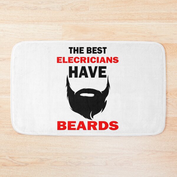Item preview, The Best Electricians Have Beards Gift designed and sold by alfa-rouk.