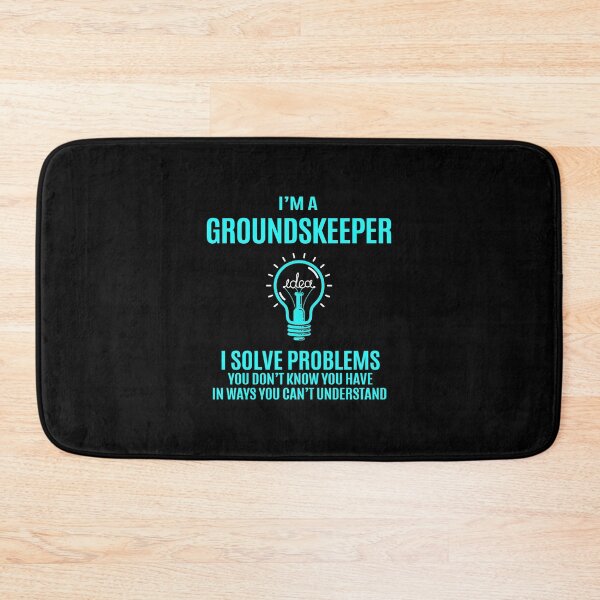Item preview, Groundskeeper T Shirt - I Solve Problems Gift Item Tee designed and sold by ribbinjunk.