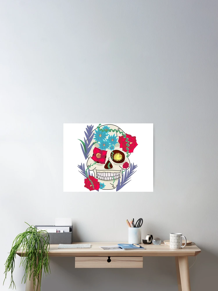 Thumbnail 2 of 3, Poster, Skull Candy designed and sold by DailyCollection.