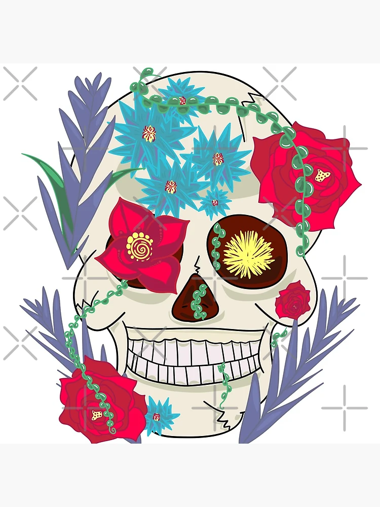 Thumbnail 4 of 4, Clock, Skull Candy designed and sold by DailyCollection.