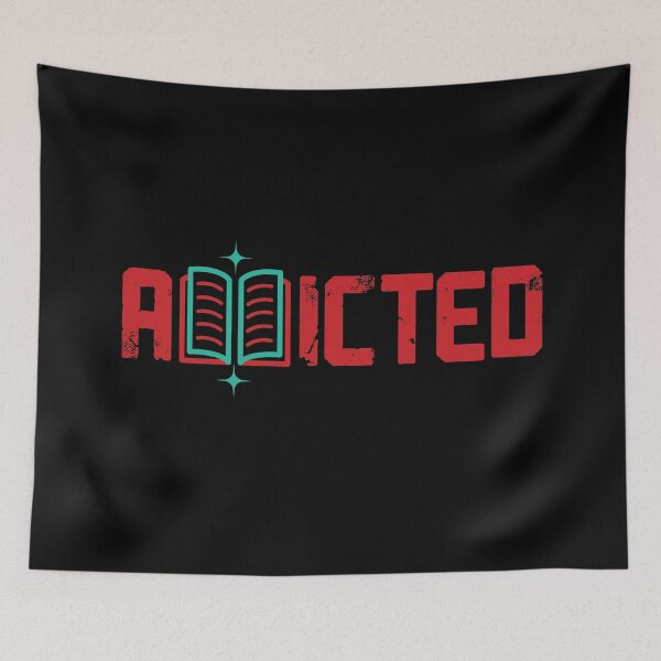 Item preview, Addicted To Reading books designed and sold by PrasartShop.