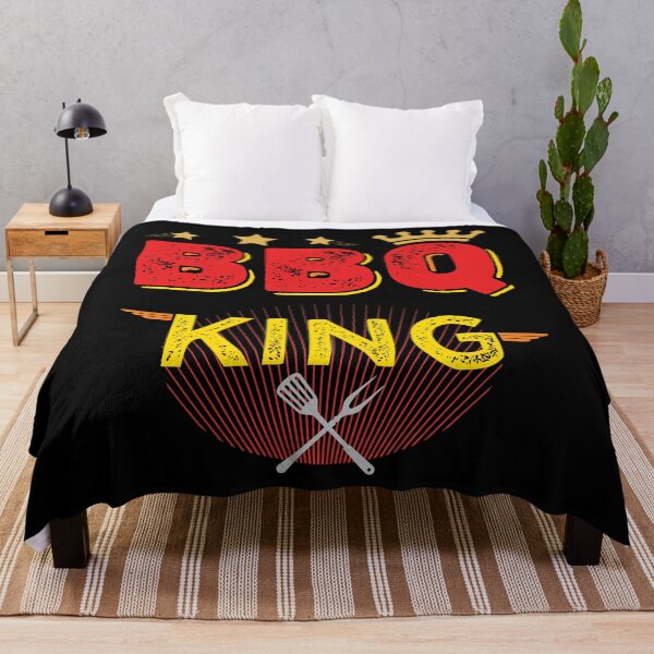 Item preview, BBQ King - The barbecue king! Humor Message designed and sold by rubislys.
