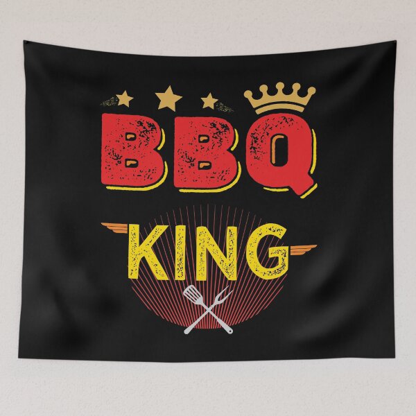 Item preview, BBQ King - The barbecue king! Humor Message designed and sold by rubislys.