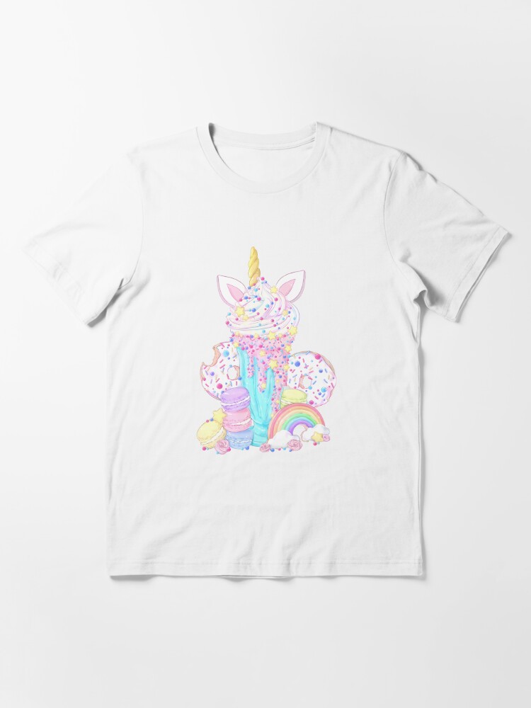 Milkshake Unicorn Essentials T-shirt In White