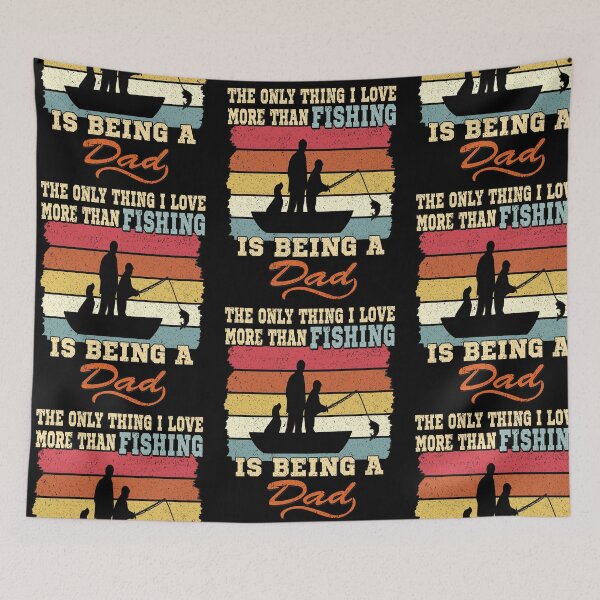 Item preview, The Only Thing I Love More Than Fishing Is Being a Dad, Vintage designed and sold by SaliDesigner.
