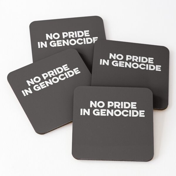 Item preview, No Pride In Genocide Canada Day Indigenous Canadian March designed and sold by gkao.
