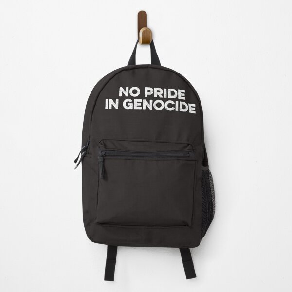 Item preview, No Pride In Genocide Canada Day Indigenous Canadian March designed and sold by gkao.