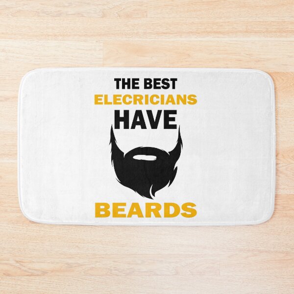 Item preview, The Best Electricians Have Beards Gift designed and sold by alfa-rouk.