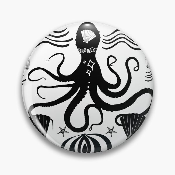 Item preview, Magical Octopus Sea Mandala designed and sold by fontspree.