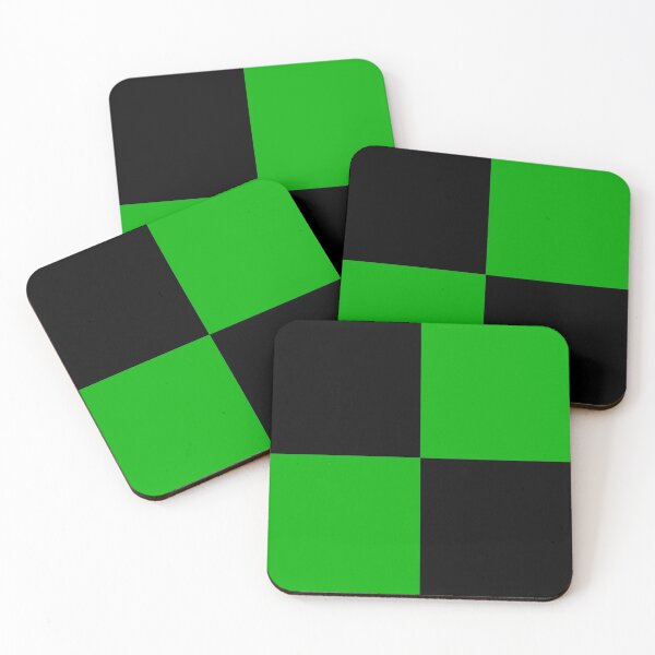 Item preview, black and green quadrants designed and sold by nigejohn.