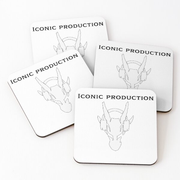 Item preview, Iconic Production White Logo designed and sold by Iconic Production.