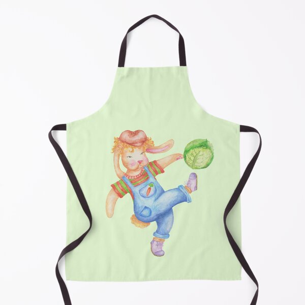 Item preview, Watercolor football bunny designed and sold by KaterynaAndArt.