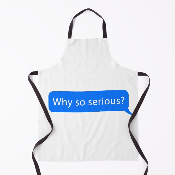 Item preview, why so serious text designed and sold by ramith-concept.