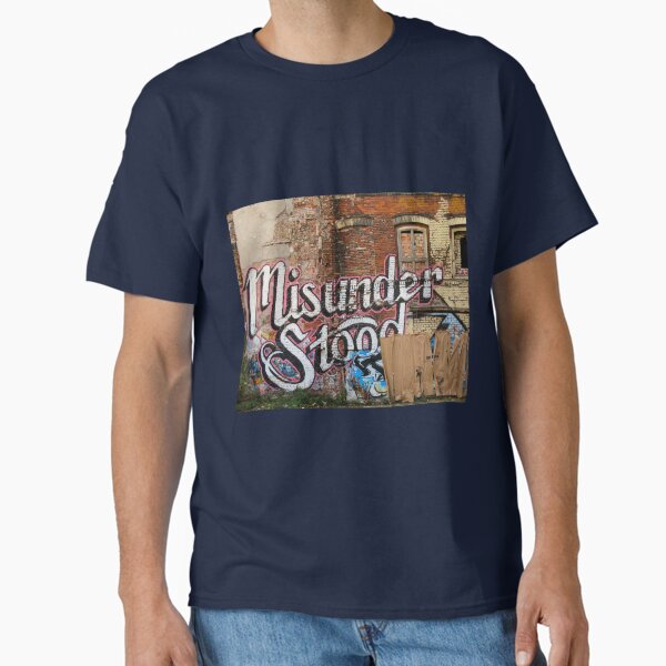 Item preview, Misunderstood - Graffiti on an abandoned factory in Berlin, Germany designed and sold by StephVonAwesome.