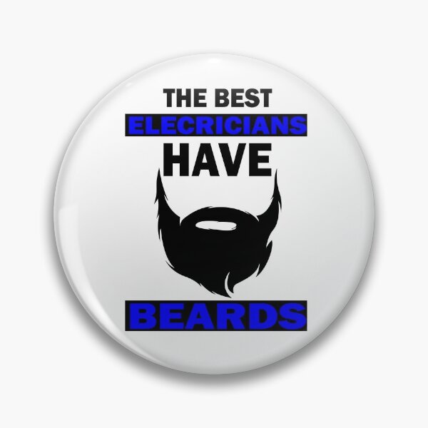 Item preview, The Best Electricians Have Beards Gift designed and sold by alfa-rouk.