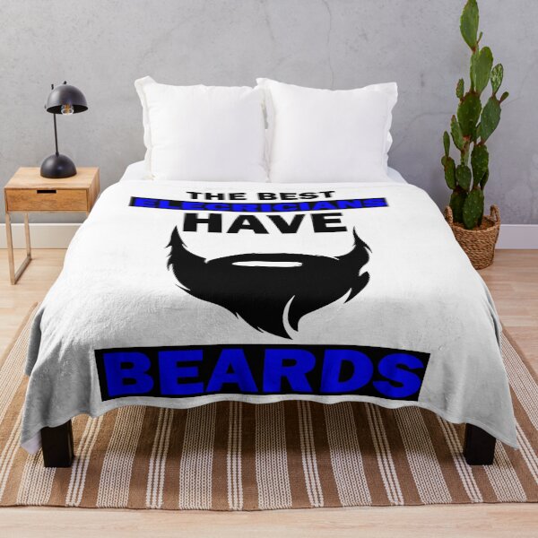 Item preview, The Best Electricians Have Beards Gift designed and sold by alfa-rouk.