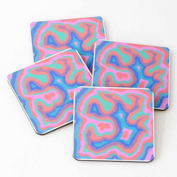 Item preview, Psychedelic 1 x1 square designed and sold by MentaLee.
