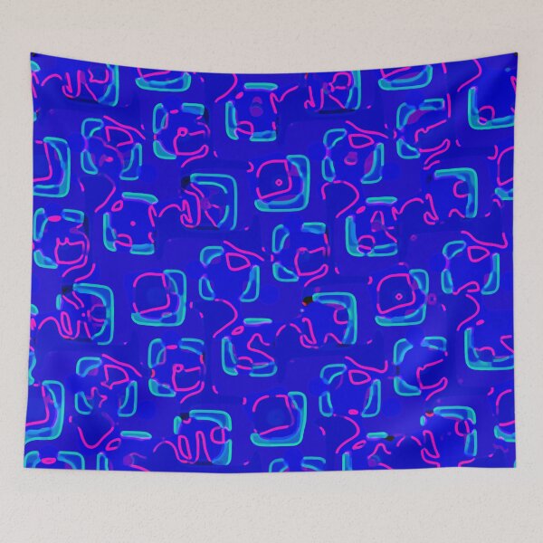 Item preview, Funky cell collection - abstract pattern designed and sold by Xdelacra.