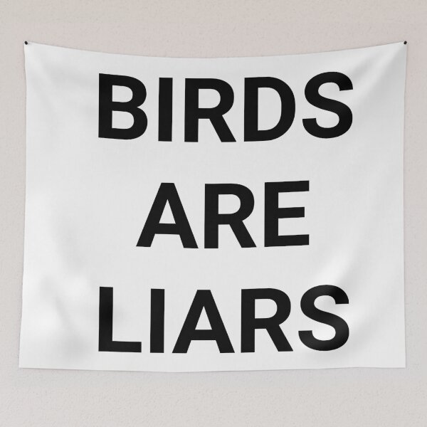 Item preview, Birds are liars  designed and sold by Tej0711.