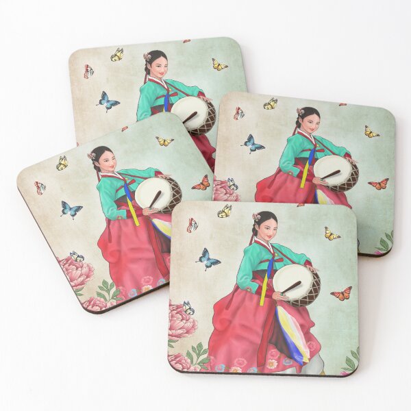 Item preview, Sound of Drum in Hanbok designed and sold by Anicue.