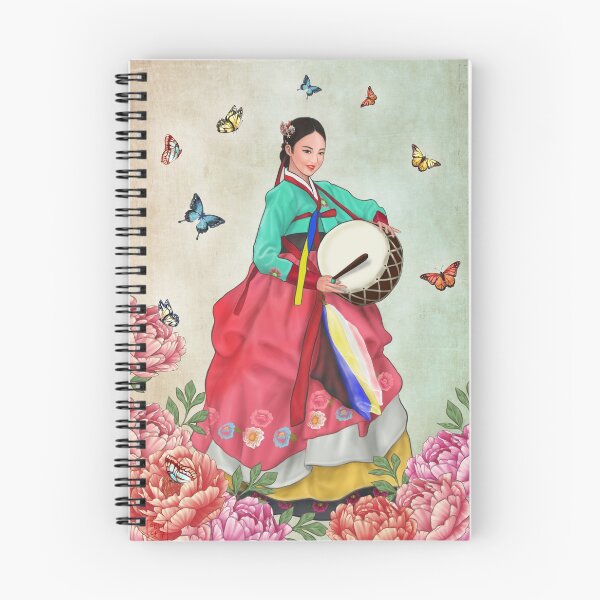 Item preview, Sound of Drum in Hanbok designed and sold by Anicue.