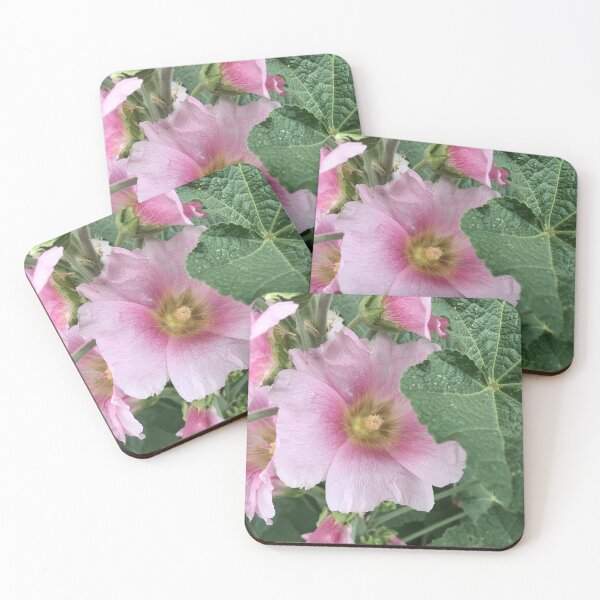 Item preview, Pink hollyhock  designed and sold by Plantflowers.