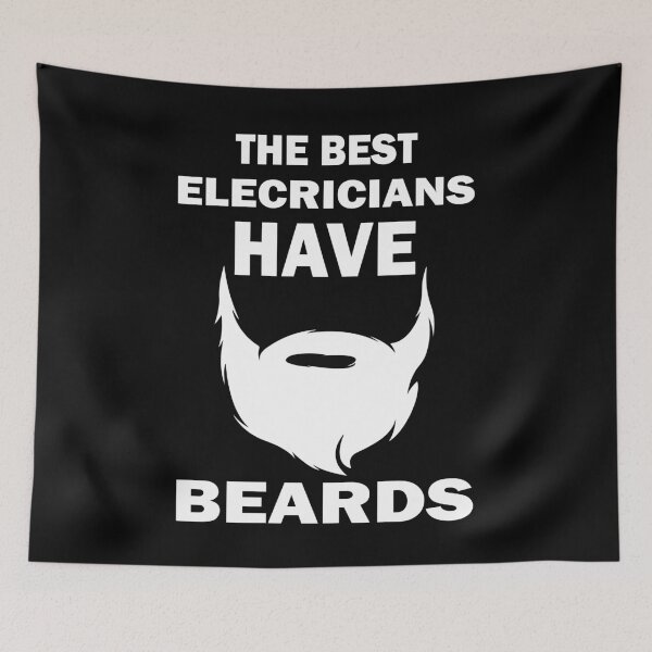 Item preview, Copy of The Best Electricians Have Beards Gift designed and sold by alfa-rouk.