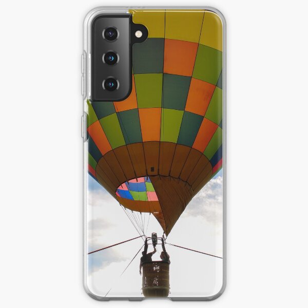 Bright and colorful hot air balloon Samsung Galaxy Soft Case