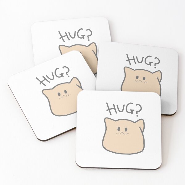 Item preview,  beige cute hug monster designed and sold by Faq-Qaf.