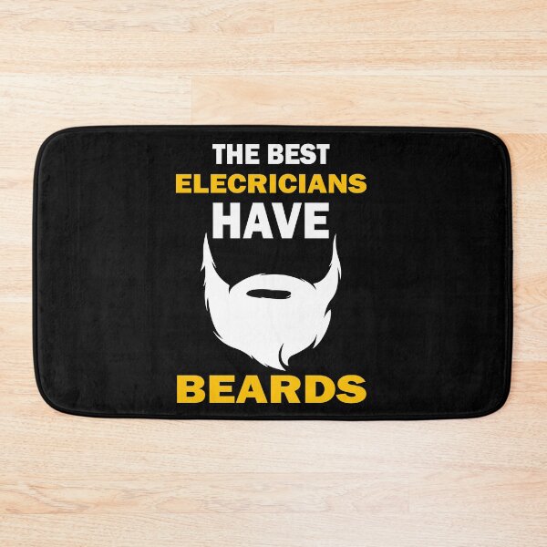 Item preview, The Best Electricians Have Beards Gift designed and sold by alfa-rouk.