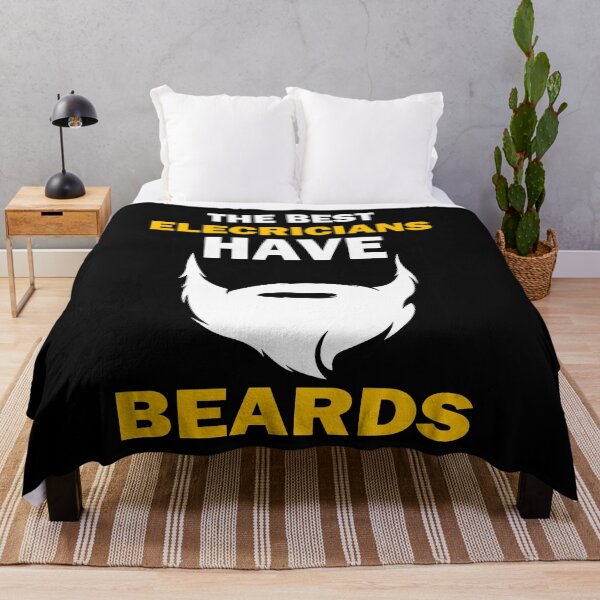 Item preview, The Best Electricians Have Beards Gift designed and sold by alfa-rouk.