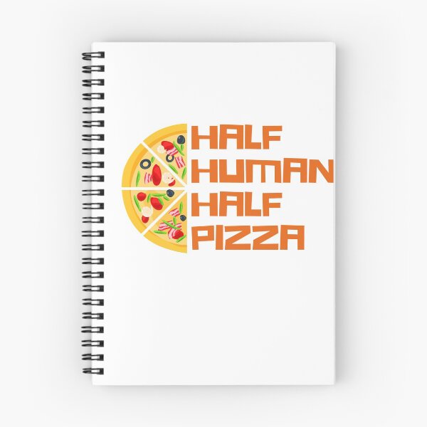 Item preview, Half Human Half Pizza designed and sold by QualiteesArt.