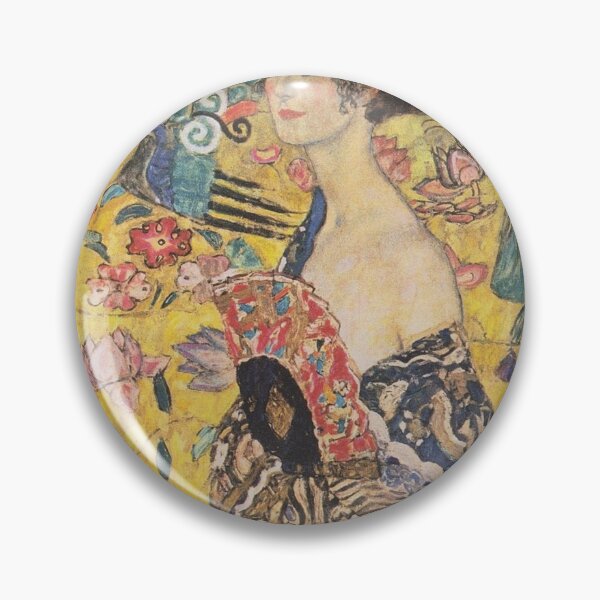 Item preview, Lady With Fan By Gustav Klimt designed and sold by JDesigningMO.