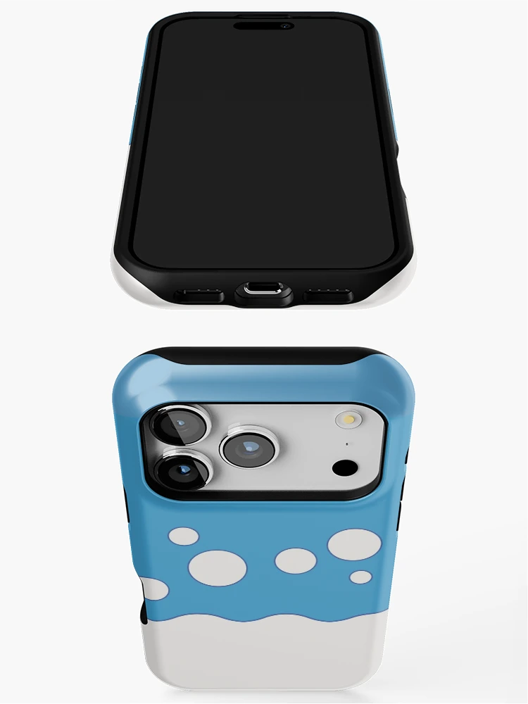 Thumbnail 3 of 4, iPhone Case, Azumarill Pattern designed and sold by SmeargleDesign.